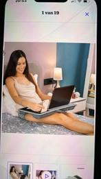 Draagbare laptoptafel met xl kussen., Overige typen, Ophalen of Verzenden, Zo goed als nieuw, 13 inch of meer