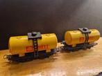 Shell Tankwagons - Set van 2, Hobby en Vrije tijd, Modeltreinen | H0, Overige merken, Gebruikt, Gelijkstroom, Wagon
