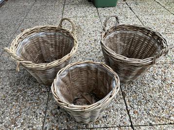 Rotan Manden voor Tuin/Balkon beschikbaar voor biedingen