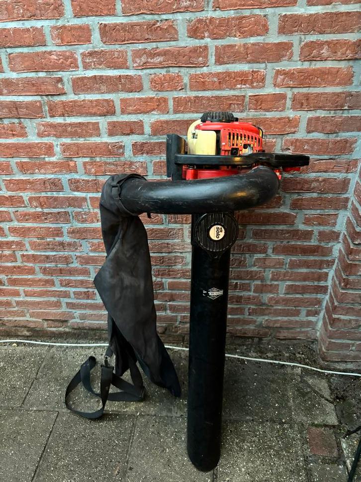 Benzine Bladblazer Solo 440 + Aspen 2t, Tuin en Terras, Bladblazers, Gebruikt, Handgedragen, Benzine, Met opvangzak, Ophalen