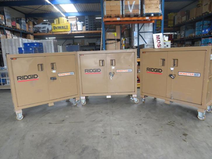 ridgid 1020 monsterbox mobiele gereedschapskast zwaar model, Doe-het-zelf en Verbouw, Gereedschap | Overige machines, Gebruikt