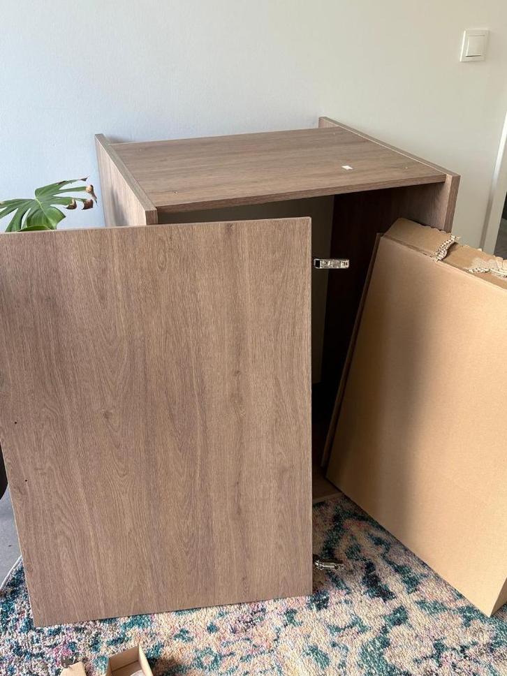 Wastoren bovenkast naturel eiken nieuw 67 x 87 (BxH), Huis en Inrichting, Kasten | Overige, Nieuw, Ophalen