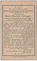 Johannes F. Brekelmans 1840 Hilvarenbeek + 1908 Hilvarenbeek, Verzenden