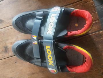 Fietsschoenen LOOK mt 46 heel goede staat beschikbaar voor biedingen