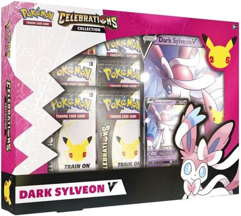 Pokemon Dark Sylveon V Celebrations Box, Hobby en Vrije tijd, Verzamelkaartspellen | Pokémon, Nieuw, Booster, Foil, Ophalen of Verzenden