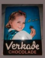 Verkade Chocolade Blik - Vintage, Ophalen of Verzenden