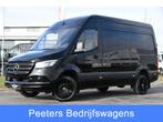 Mercedes-Benz Sprinter V6 319 3.0 CDI L2H2 Black Edition RWD, 2000 kg, Zwart, Mercedes-Benz, Nieuw
