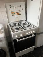 Gasfornuis met oven, Ophalen, 4 kookzones, Zo goed als nieuw, Gas
