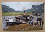 Foto van raderboot op Elbe - DDR 1971, 1960 tot 1980, Verzenden, Foto, Nieuw
