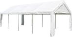 Partytent wit 8x4m zonder wandzeilen, zwaar frame(staal), Ophalen, Gebruikt, Partytent, Minder dan 4 meter