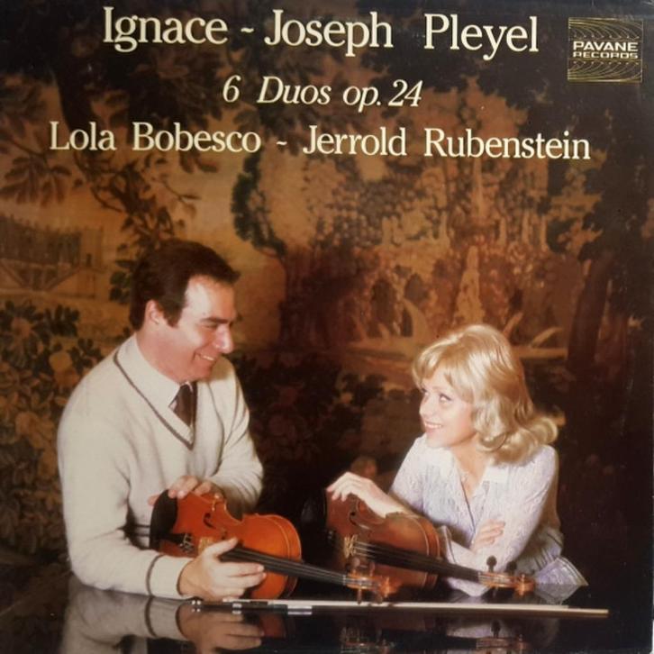 Ignace-Joseph Pleyel Lola Bobesco Jerrold Rubenstein 6 Duos, Cd's en Dvd's, Vinyl | Klassiek, Zo goed als nieuw, Classicisme, Kamermuziek