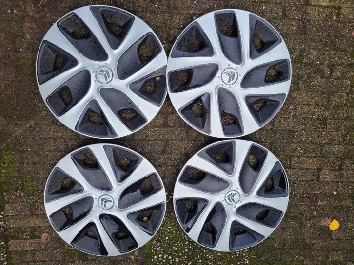 Originele Citroen Aircross wieldoppen, type Rembrandt, Auto diversen, Wieldoppen, Zo goed als nieuw, Ophalen