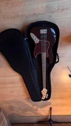 Basgitaar met tas en versterker, Muziek en Instrumenten, Snaarinstrumenten | Gitaren | Bas, Ophalen of Verzenden, Gebruikt, Elektrisch