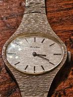 Zilveren Riva dameshorloge jaren 70 - Opknapper, Overige merken, Met bandje, Polshorloge, Zilver