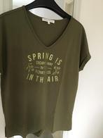 ALS NIEUW!! TRAMONTANA T-SHIRT GROEN MAAT S, Verzenden, Zo goed als nieuw, Korte mouw, Maat 36 (S)