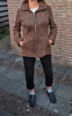 Leren jas dames - maat 40/42, Kleding | Dames, Jassen | Zomer, Maat 38/40 (M), Bruin, Leer, Ophalen of Verzenden