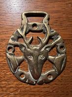 Vintage Paardentuig Ornament - Hert, Antiek en Kunst, Ophalen of Verzenden