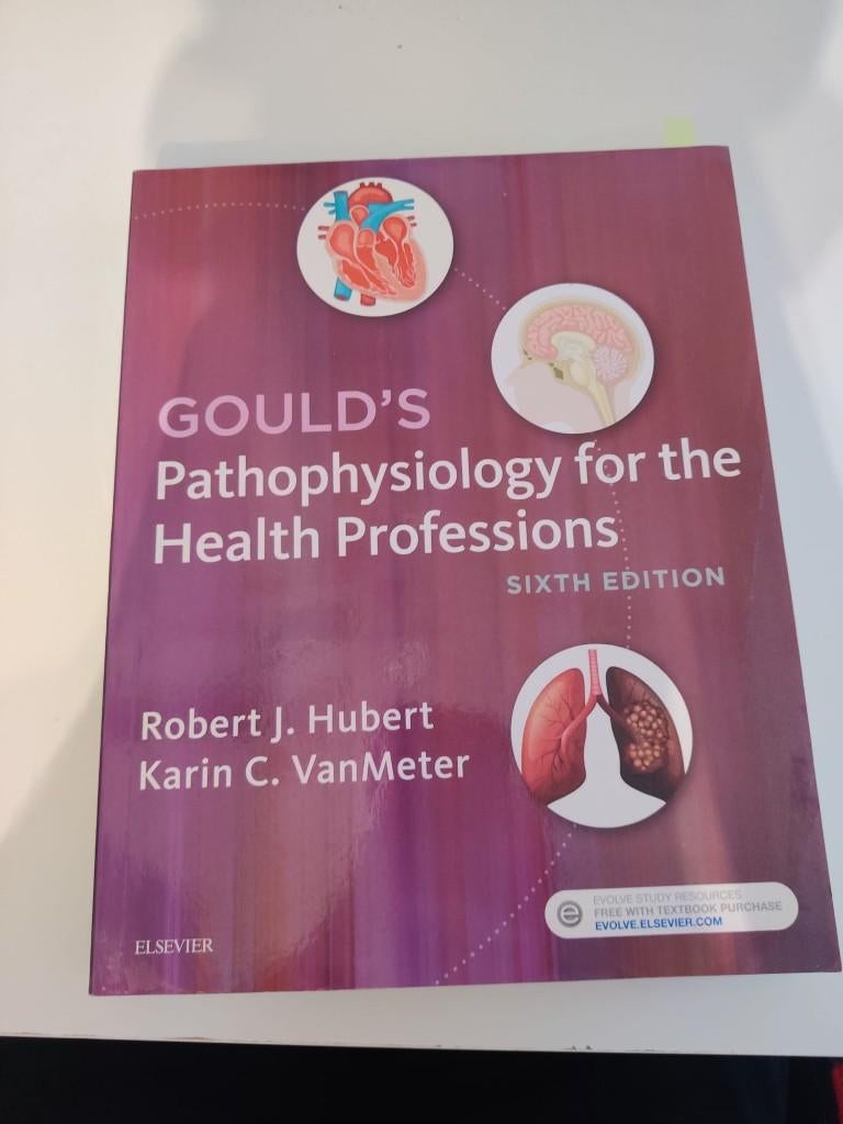 Gould Pathophysiology for the health professions 6th edition, Ophalen of Verzenden, Beta, Zo goed als nieuw, HBO