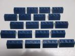 nr. 2694b, 20 donkerblauwe dakpannen, 2x4 Verzenden mogelijk, Ophalen, Zo goed als nieuw, Complete set, Lego