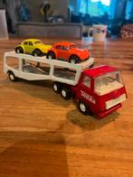 Vintage Tonka Autotransporter incl 2 kevers (tonka), Ophalen of Verzenden, Zo goed als nieuw