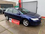 Mazda 6 1.8 Sportbreak Exclusive 2005 Blauw  ZEER MOOI, Origineel Nederlands, Te koop, 5 stoelen, Benzine