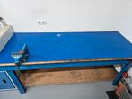 Robuuste werkbank, Ophalen, Zo goed als nieuw, Bankschroef