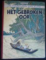 HERGE - KUIFJE - HET GEBROKEN OOR - 1E DRUK - 1946, Boeken, Stripboeken, Eén stripboek, Ophalen of Verzenden, Zo goed als nieuw
