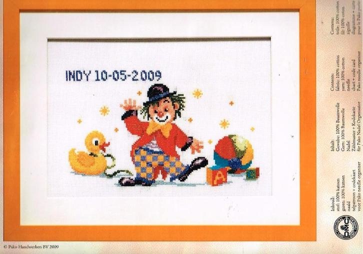 Cado nog 3 Pako borduurpakketten geboorte  op=op, Hobby en Vrije tijd, Borduren en Borduurmachines, Nieuw, Borduurpakket, Handborduren