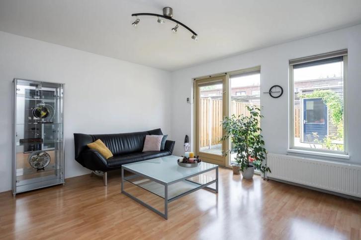 25 m2 kliklaminaat beuken in goede staat (zonder ondervloer), Doe-het-zelf en Verbouw, Vloerdelen en Plavuizen, Gebruikt, Laminaat