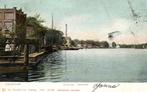 Zaandam, Achterzaan, West-zijde - 1904 gelopen, Ophalen of Verzenden, Voor 1920, Ongelopen, Noord-Holland