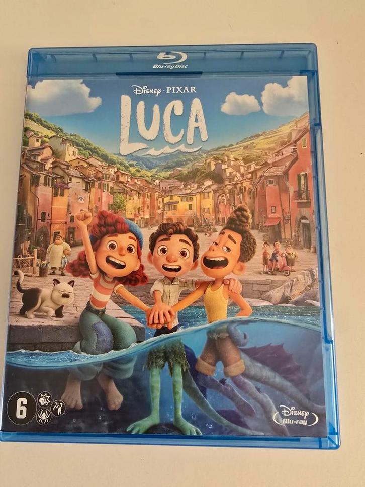 Blu-ray Luca 2021 - Disney, Cd's en Dvd's, Blu-ray, Zo goed als nieuw, Tekenfilms en Animatie, Ophalen of Verzenden