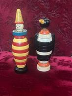 Vintage antiek brio sweden houten speelgoed clown pinquin, Verzenden