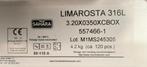 Limarosta 316 L RVS laselectrode 3,2mm, Doe-het-zelf en Verbouw, Ophalen, Nieuw, Minder dan 150 ampère, Elektroden