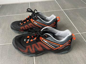Salomon X-Ultra Sneakers, Maat 42 ⅔, Zwart/Oranje, Nieuw beschikbaar voor biedingen