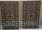 2 stuks GietIjzeren decoratierekjes deurmatten, Tuin en Terras, Gietijzer, Ophalen of Verzenden, Binnen, Nieuw