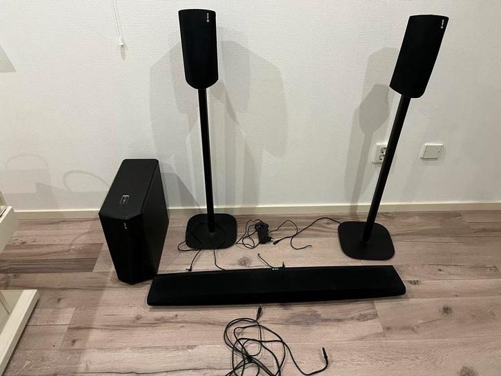 Heos Home Cinema Set - Soundbar, Subwoofer, Speakers, Audio, Tv en Foto, Home Cinema-sets, Zo goed als nieuw, Overige spelers