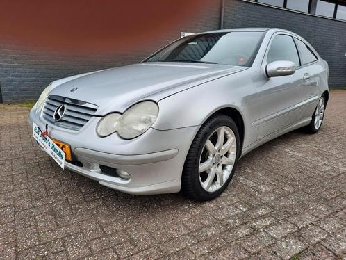 Mercedes-Benz C-Klasse 2.0 C180 Sportcoupe 2002 Grijs, Auto's, Mercedes-Benz, Bedrijf, C-Klasse, ABS, Airbags, Airconditioning