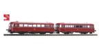 PIKO 52727 H0 Sound-Schienenbus 798 + Steuerwagen 998.6 Wech, Hobby en Vrije tijd, Modeltreinen | H0, Wisselstroom, Treinset, Zo goed als nieuw