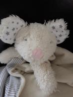 primark knuffellap lap muis wit/grijs gestreept oren sterren, Ophalen of Verzenden, Nieuw, Overige typen
