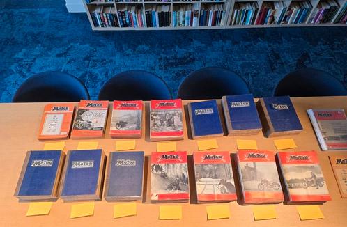 Motor Motorbladen Motorfiets collectie 1947 Tot 1960, Boeken, Motoren, Gelezen, Ophalen