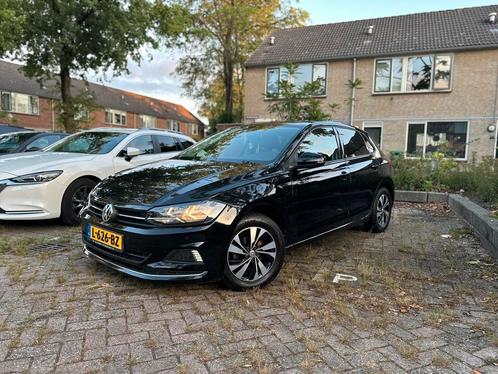 Volkswagen Polo 1.0 TSI 95pk 7-DSG 2019 Zwart met 42.380 KM, Auto's, Volkswagen, Particulier, Polo, ABS, Adaptive Cruise Control