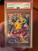 Pikachu EX #001 WSC2023 PSA 10, Hobby en Vrije tijd, Verzamelkaartspellen | Pokémon, Ophalen of Verzenden, Zo goed als nieuw, Losse kaart