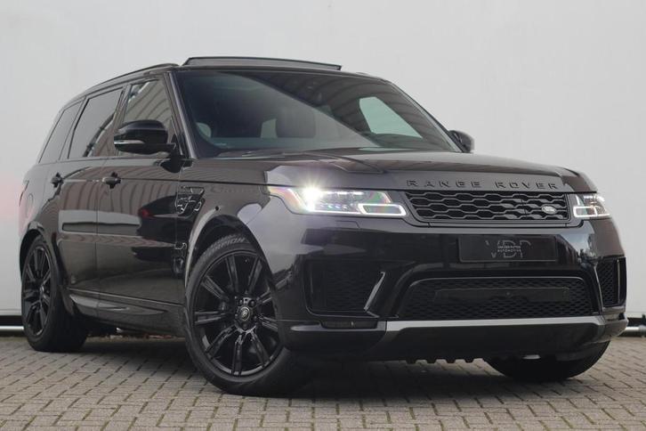 Range Rover Sport 2.0 P400e HSE |Pano|Head-up|360|ACC|Matrix, Auto's, Land Rover, Bedrijf, Te koop, 360° camera, 4x4, ABS, Achteruitrijcamera