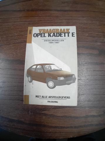 Vraagbaak Opel Kadett P.H. Olving  beschikbaar voor biedingen
