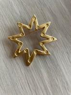 Gouden Ster Broche - Lancome Paris, Sieraden, Tassen en Uiterlijk, Broches, Ophalen of Verzenden, Gebruikt, 4 tot 7 cm, Goud