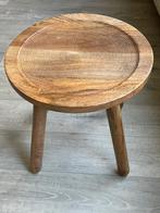 Zuiver Dendron mangohout bijzettafel 43 cm, Huis en Inrichting, Tafels | Bijzettafels, Ophalen, Minder dan 45 cm, Minder dan 55 cm
