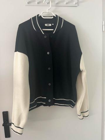 Zwart/wit bomber vest / jasje van We beschikbaar voor biedingen