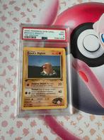 Brock's Diglett - Gym Challenge 1st Ed. PSA 9, Ophalen of Verzenden, Zo goed als nieuw, Losse kaart