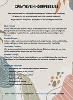 Creatieve kinderfeestjes, Ophalen