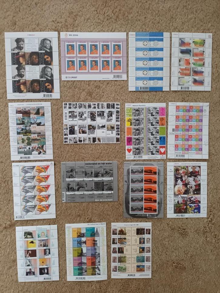 15 velletjes 10 x 0,39 euro ---> Luxe postfris ---> Kijk !, Postzegels en Munten, Postzegels | Nederland, Postfris, Na 1940, Verzenden